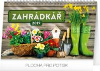 Kalendář stolní 2019  - Zahrádkář, 23,1 x 14,5 cm