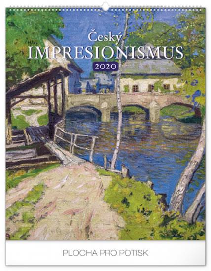 Kniha: Kalendář nástěnný 2020 - Český impresionismus, 48 × 56 cmautor neuvedený