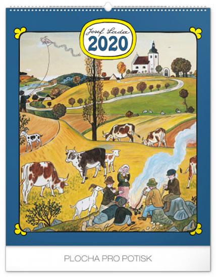 Kniha: Kalendář nástěnný 2020 - Josef Lada – Rok na vsi, 48 × 56 cmautor neuvedený