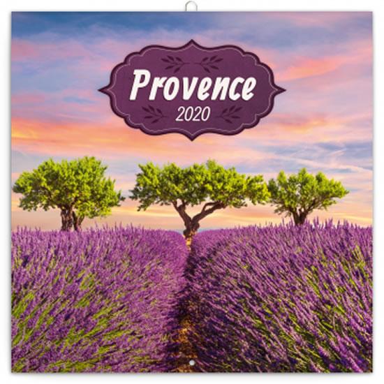 Kniha: Kalendář poznámkový 2020 - Provence, voňavý, 30 × 30 cmautor neuvedený