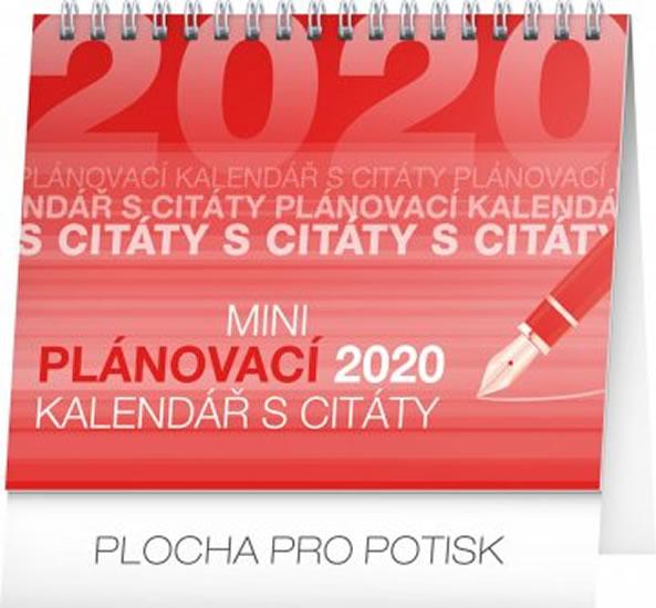 Kniha: Kalendář stolní 2020 - Plánovací s citáty, 16,5 × 13 cmautor neuvedený