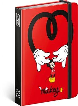 Kniha: Týdenní diář Mickey 2020, 11 × 16 cmautor neuvedený