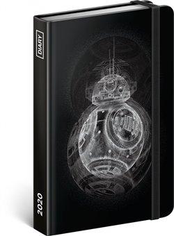 Kniha: Týdenní diář Star Wars – BB8 2020, 11 × 16 cmautor neuvedený