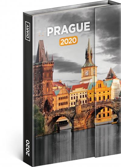 Kniha: Diář 2020 - Praha - týdenní, magnetický, 11 × 16 cmautor neuvedený