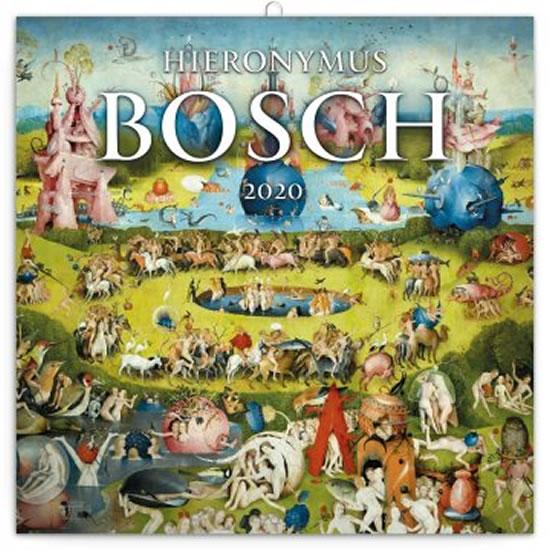 Kniha: Kalendář poznámkový 2020 - Hieronymus Bosch, 30 × 30 cmautor neuvedený