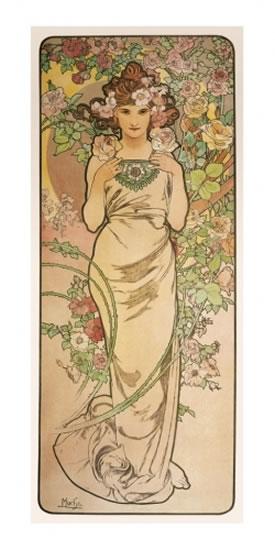 Kniha: Pohled Alfons Mucha – Rose, dlouhýautor neuvedený