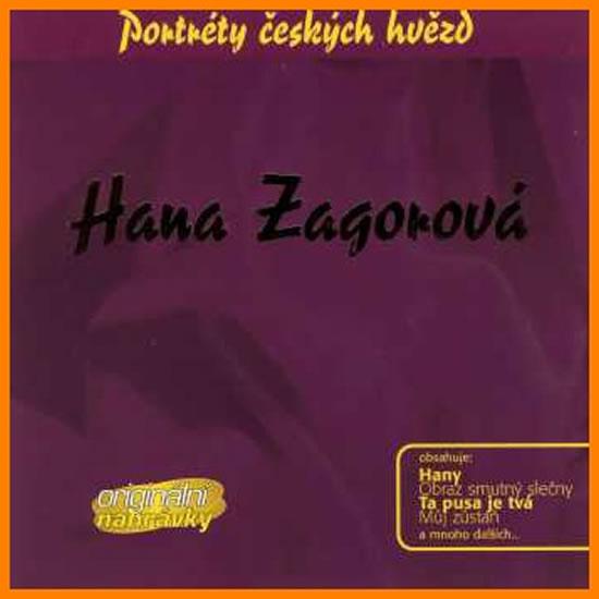 Kniha: Hana Zagorová - Portréty českých hvězd - CD - Zagorová Hana