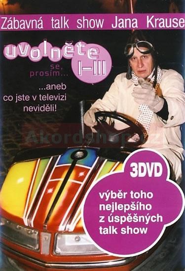 Kniha: Uvolněte se prosím 1-3 - 3DVD - Kraus Jan