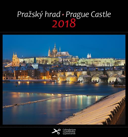 Kniha: Kalendář pohlednicový 2018 - Pražský hradautor neuvedený