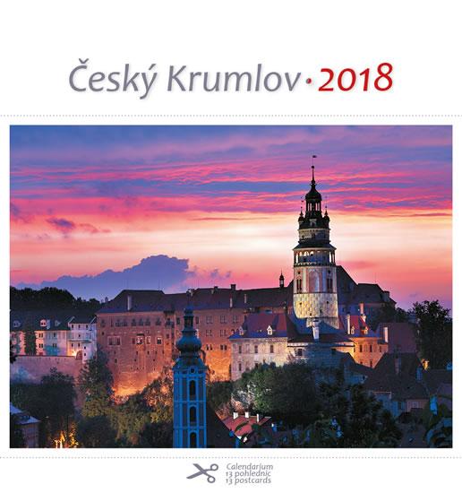 Kniha: Kalendář pohlednicový 2018 - Český Krumlov/červánekautor neuvedený