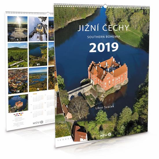 Kniha: Kalendář 2019 - Jižní Čechy - nástěnný - Sváček Libor