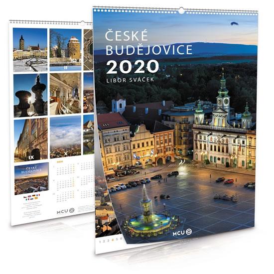 Kniha: Kalendář 2020 - České Budějovice - nástěnný - Sváček Libor