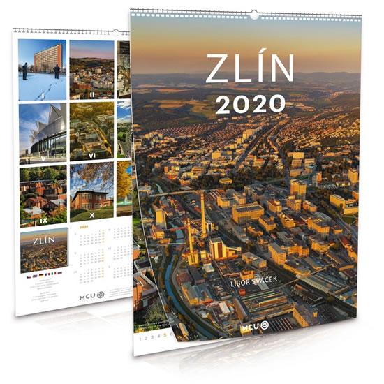 Kniha: Kalendář 2020 - Zlín - nástěnný - Sváček Libor