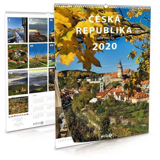 Kniha: Kalendář 2020 - Česká republika - nástěnný - Sváček Libor