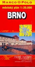 Brno 1:20 000 - městský plán