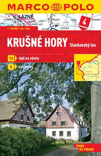 Kniha: Krušné hory-Slavkovský les 4 - mapa 1:100 000autor neuvedený