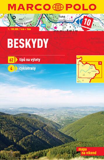 Kniha: Beskydy 10 - mapa 1:100 000autor neuvedený