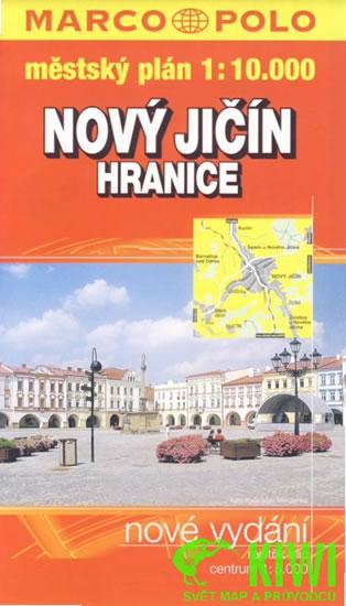 Kniha: Nový Jičín 1:10 000autor neuvedený