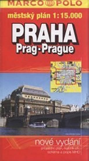 Kniha: Praha / plán měkkýautor neuvedený