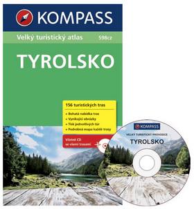 Kniha: Tyrolsko - Velký turistický atlas s CDautor neuvedený