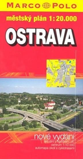 Kniha: Ostrava městský plán 1:20 000autor neuvedený