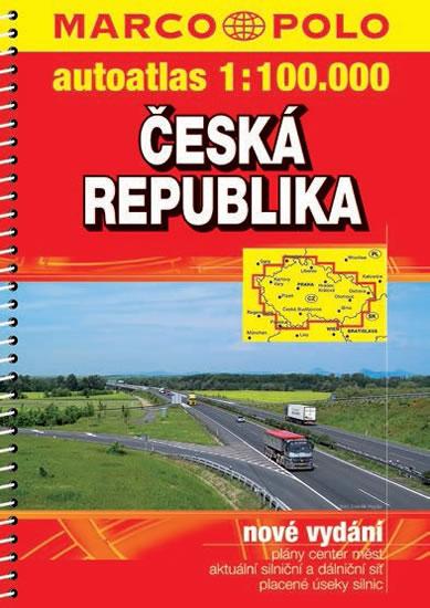 Kniha: Česká republika - autoatlas 1:100.000autor neuvedený