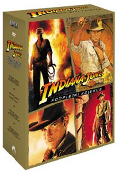 Kniha: Indiana Jones kolekce 5DVDautor neuvedený