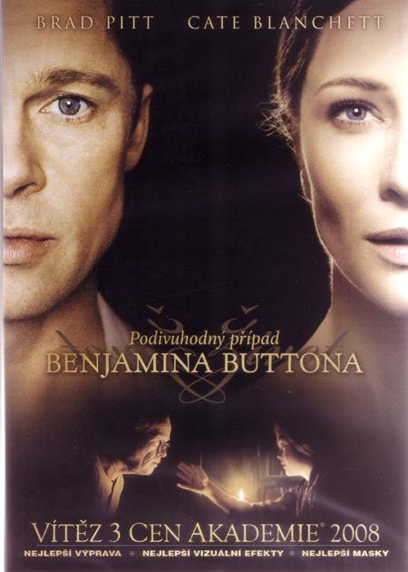 Kniha: Podivuhodný případ Benjamina Buttona (1 DVD) - David Fincher