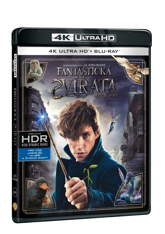 Kniha: Fantastická zvířata a kde je najít Ultra HD Blu-ray - David Yates