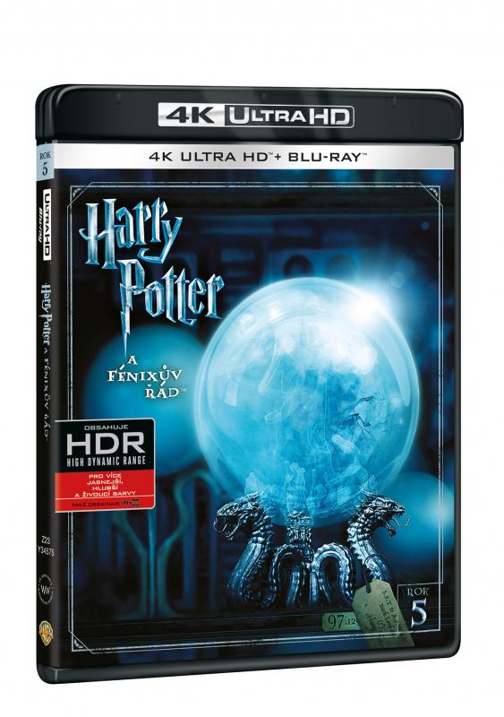 Kniha: Harry Potter a Fénixův řád Ultra HD Blu-ray - David Yates