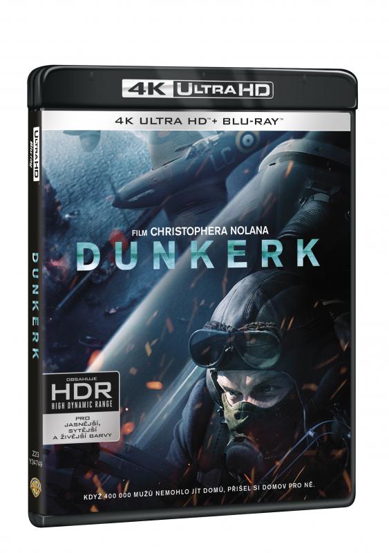 Kniha: Dunkerk 3BD (UHD+BD+bonus disk) - Christopher Nolan