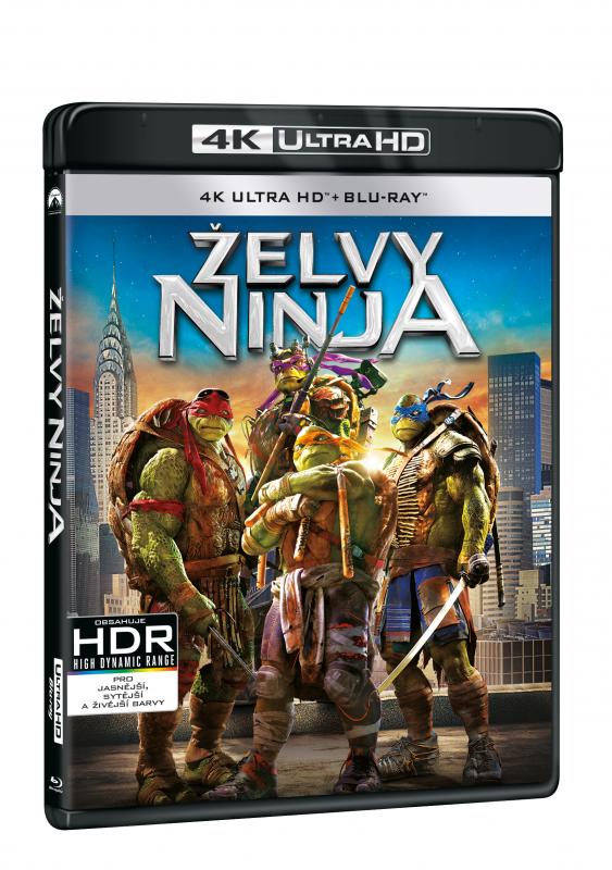 Kniha: Želvy Ninja Ultra HD Blu-ray - Jonathan Liebesman