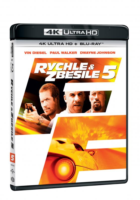 Kniha: Rychle a zběsile 5 Ultra HD Blu-ray - Justin Lin
