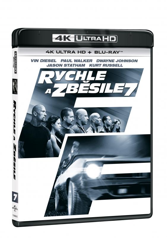 Kniha: Rychle a zběsile 7 Ultra HD Blu-ray - James Wan