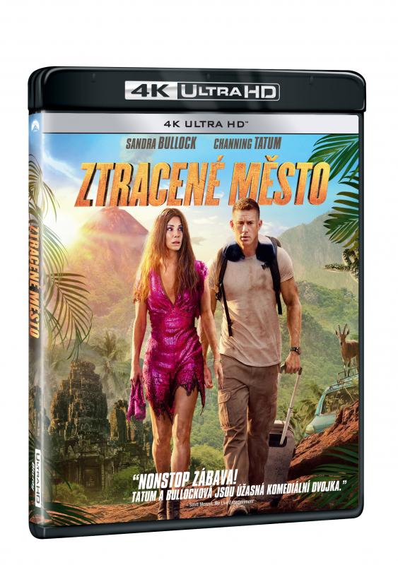 Kniha: Ztracené město Ultra HD Blu-ray - Adam Nee
