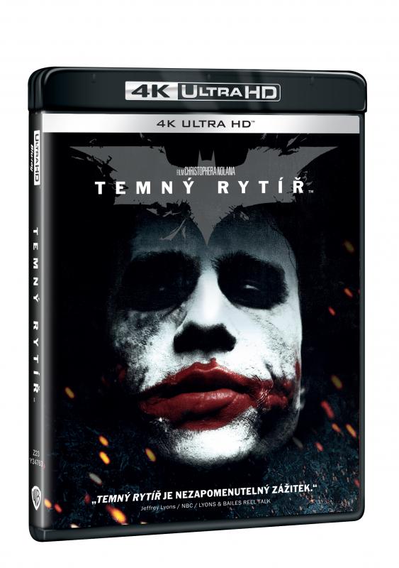 Kniha: Temný rytíř Ultra HD Blu-ray - Christopher Nolan
