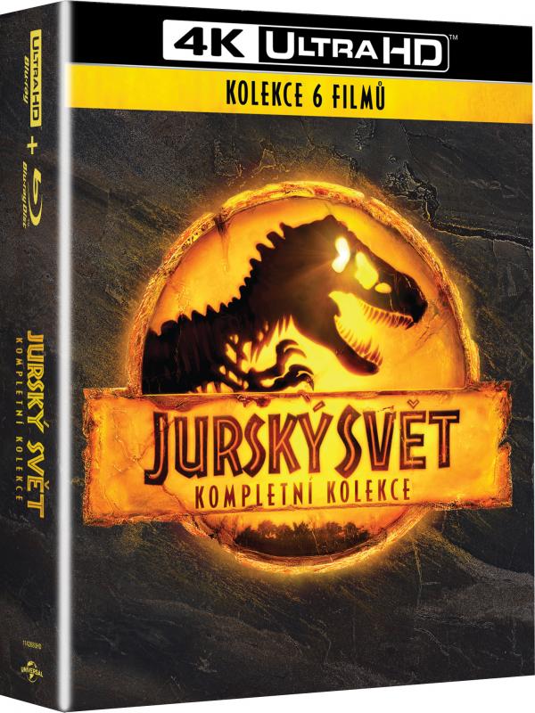 Kniha: Jurský svět kolekce 1.-6. Ultra HD Blu-rayautor neuvedený