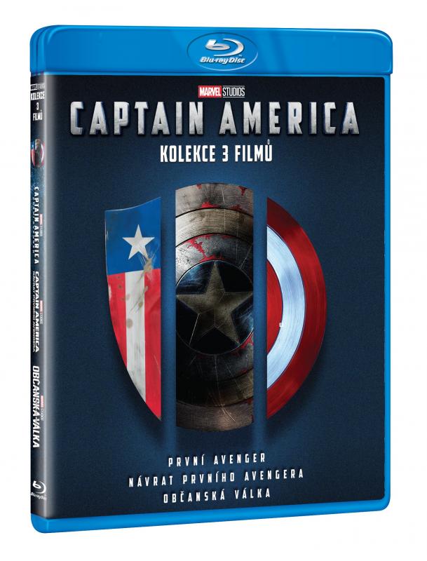Kniha: Captain America kolekce 1.-3.autor neuvedený