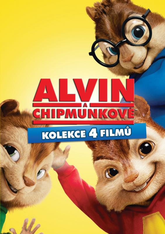 Kniha: Alvin a Chipmunkové kolekce 1.-4. - D