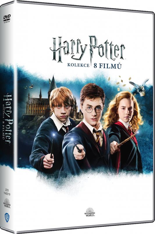 Kniha: Harry Potter kolekce 1.-8. 8DVD - WB