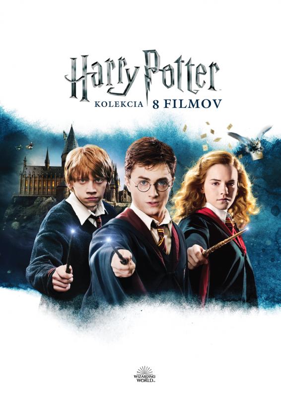 Kniha: Harry Potter kolekcia 1.-8. 8DVD (SK) - WB