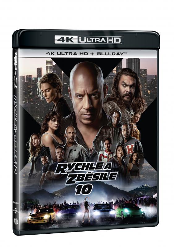 Kniha: Rychle a zběsile 10 Ultra HD Blu-ray - UNIVERSAL
