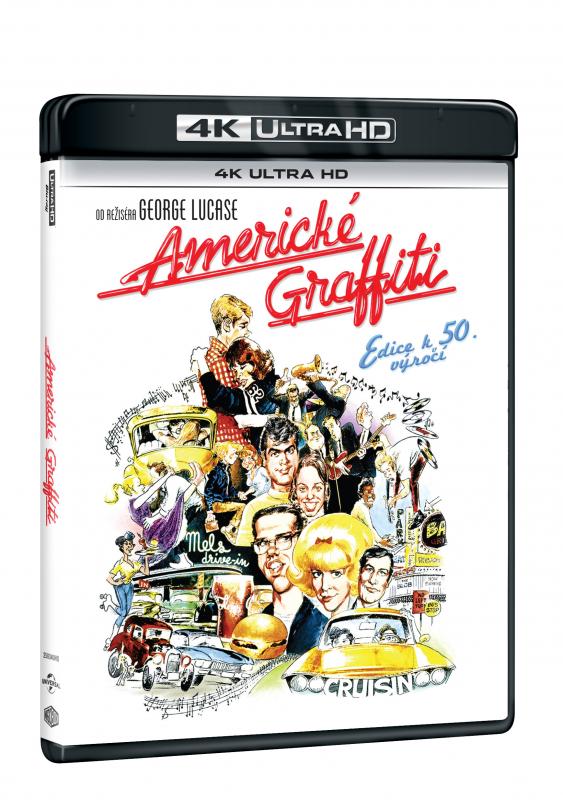 Kniha: Americké graffiti - Edice k 50. výročí Ultra HD Blu-ray - George Lucas