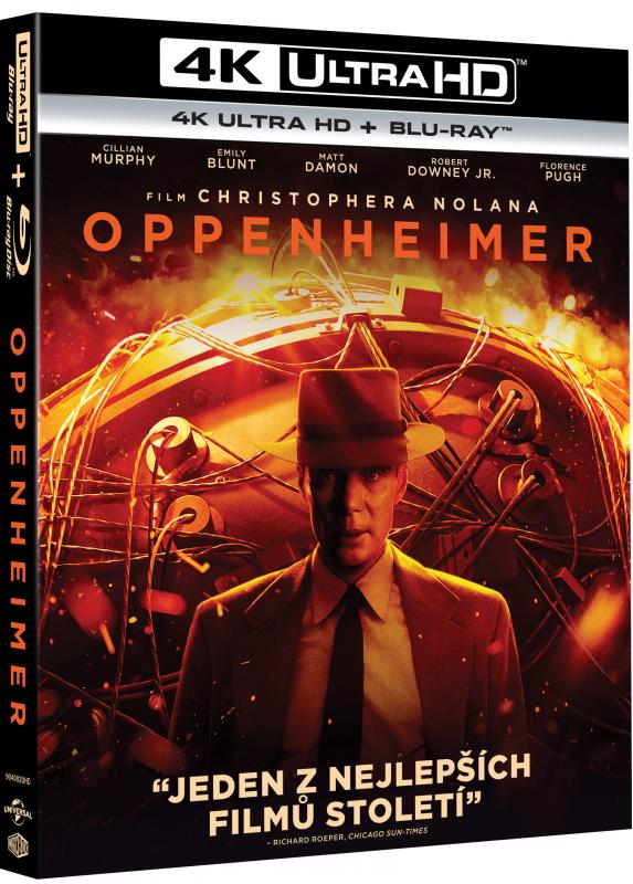 Kniha: Oppenheimer UHD Blu-ray - Christopher Nolan