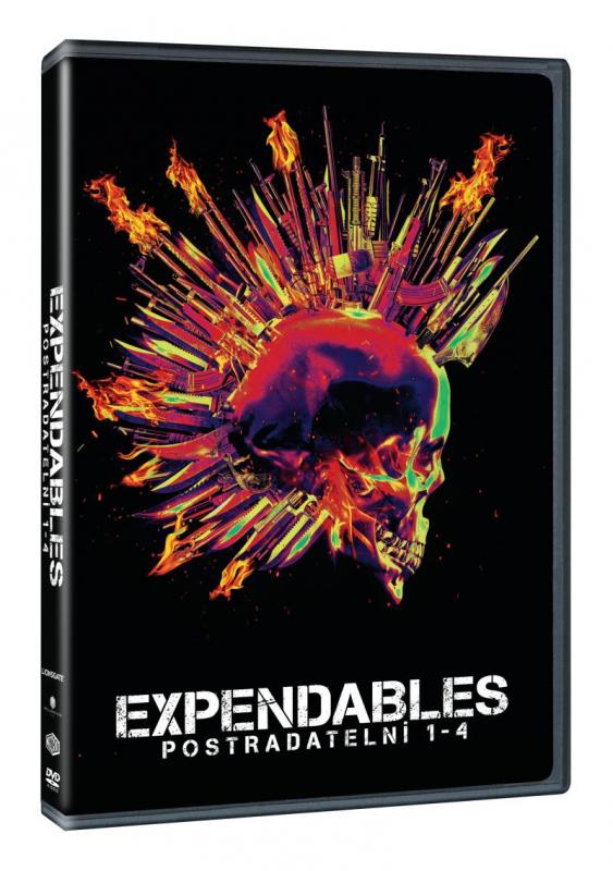 Kniha: Expendables: Postradatelní kolekce 1-4. 4DVDautor neuvedený