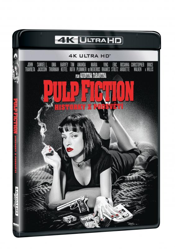 Kniha: Film:  Pulp Fiction: Historky Z Podsvětí Bd (Uhd) - Film