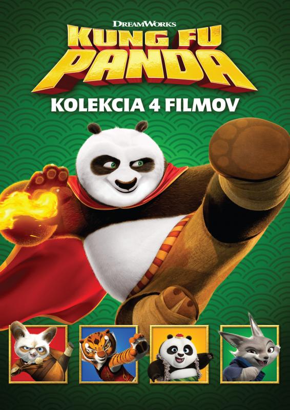 Kniha: Kung Fu Panda kolekcia 1-4 (SK)autor neuvedený