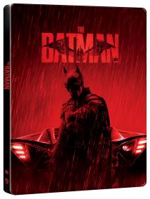 FILM  BATMAN (2022) 3BD (UHD+BD+BD BONUS) - STEELBOOK - MOTIV BATMOBILE TAIL LIGHTS