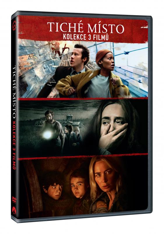 Kniha: FILM  TICHÉ MÍSTO KOLEKCE 1.-3. 3DVD - Paramount
