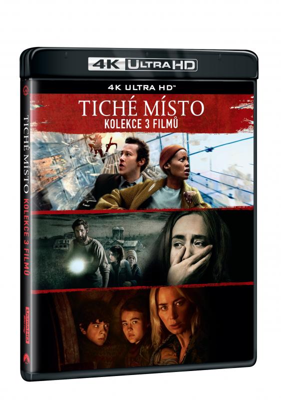 Kniha: FILM  TICHÉ MÍSTO KOLEKCE 1.-3. 3BD (UHD) - Paramount